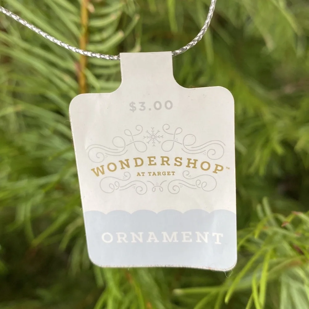 Target Christmas ornament
